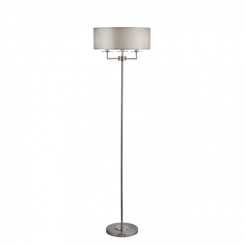 Lampadar design modern Knightsbridge EU4789SS SRT, Candelabre si Lustre moderne elegante⭐ modele clasice de lux pentru living, bucatarie si dormitor.✅ DeSiGn actual Top 2020!❤️Promotii lampi❗ ➽ www.evalight.ro. Oferte corpuri de iluminat suspendate pt camere de interior (înalte), suspensii (lungi) de tip lustre si candelabre, pendule decorative stil modern, clasic, rustic, baroc, scandinav, retro sau vintage, aplicate pe perete sau de tavan, cu cristale, abajur din material textil, lemn, metal, sticla, bec Edison sau LED, ieftine de calitate deosebita la cel mai bun pret. a