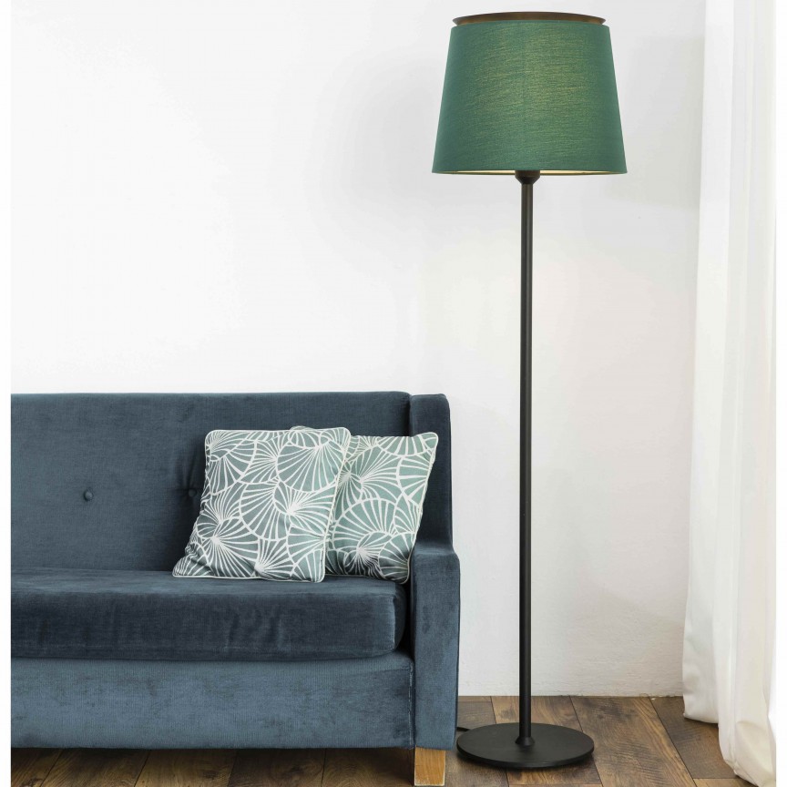 Lampadar / Lampa de podea moderna design elegant SAVOY negru/verde, Candelabre si Lustre moderne elegante⭐ modele clasice de lux pentru living, bucatarie si dormitor.✅ DeSiGn actual Top 2020!❤️Promotii lampi❗ ➽ www.evalight.ro. Oferte corpuri de iluminat suspendate pt camere de interior (înalte), suspensii (lungi) de tip lustre si candelabre, pendule decorative stil modern, clasic, rustic, baroc, scandinav, retro sau vintage, aplicate pe perete sau de tavan, cu cristale, abajur din material textil, lemn, metal, sticla, bec Edison sau LED, ieftine de calitate deosebita la cel mai bun pret. a