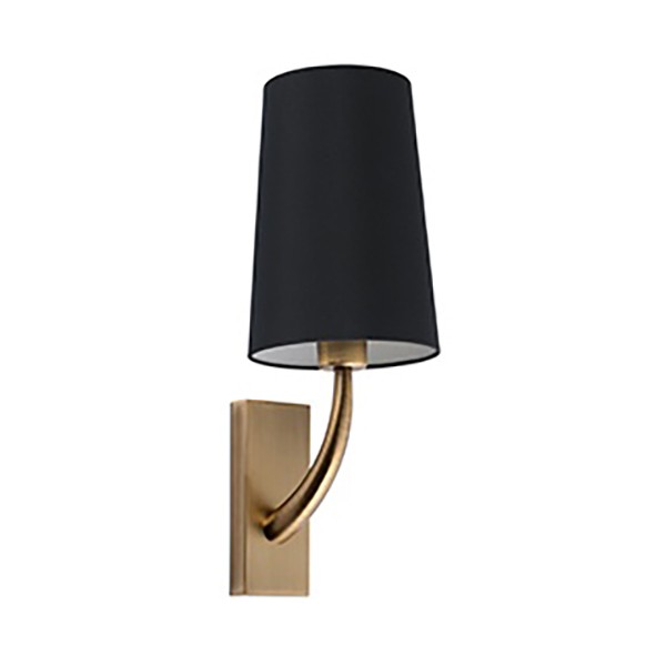 Aplica de perete eleganta design clasic REM auriu/negru, Aplice de perete clasice⭐ modele elegante pentru dormitor, living, hol, bucatarie.✅DeSiGn decorativ de lux unic!❤️Promotii lampi❗ ➽ www.evalight.ro. Alege oferte la corpuri de iluminat interior stil clasic pt perete si tavan, decor cristal, bec LED sau vintage, ieftine de calitate deosebita la cel mai bun pret. a