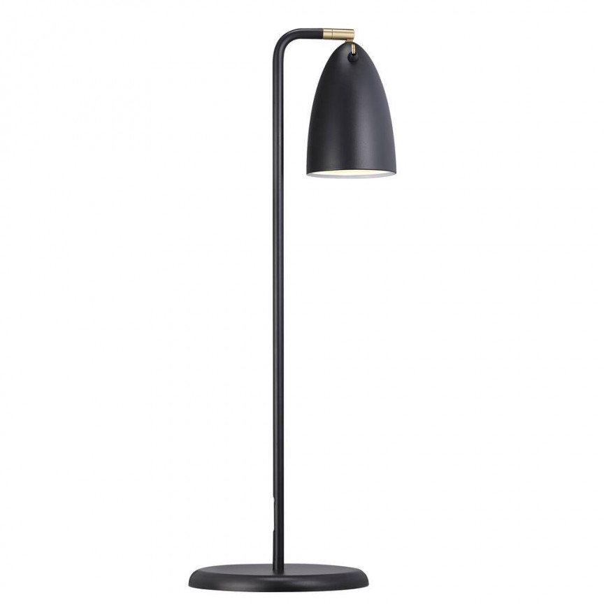 Veioza moderna design minimalist Nexus negru 2020625003 DFTP, Veioze moderne de masa⭐ modele elegante inalte potrivite pentru noptiere dormitor si living.✅DeSiGn decorativ de lux unic!❤️Promotii lampi❗ ➽www.evalight.ro. Alege corpuri de iluminat interior tip lampi mari mari cu picior inalt pt citit cu reader LED, de podea, aspect vintage deosebit cu cristal, abajur din material textil, sticla, lemn, metalic, ceramica cu flori, ieftine de calitate la cel mai bun pret. a