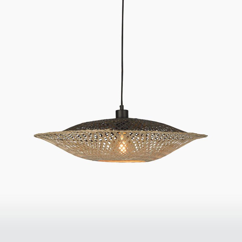 Lustra suspendata din bambus KALIMANTAN M, 60cm, Candelabre si Lustre moderne elegante⭐ modele clasice de lux pentru living, bucatarie si dormitor.✅ DeSiGn actual Top 2020!❤️Promotii lampi❗ ➽ www.evalight.ro. Oferte corpuri de iluminat suspendate pt camere de interior (înalte), suspensii (lungi) de tip lustre si candelabre, pendule decorative stil modern, clasic, rustic, baroc, scandinav, retro sau vintage, aplicate pe perete sau de tavan, cu cristale, abajur din material textil, lemn, metal, sticla, bec Edison sau LED, ieftine de calitate deosebita la cel mai bun pret. a