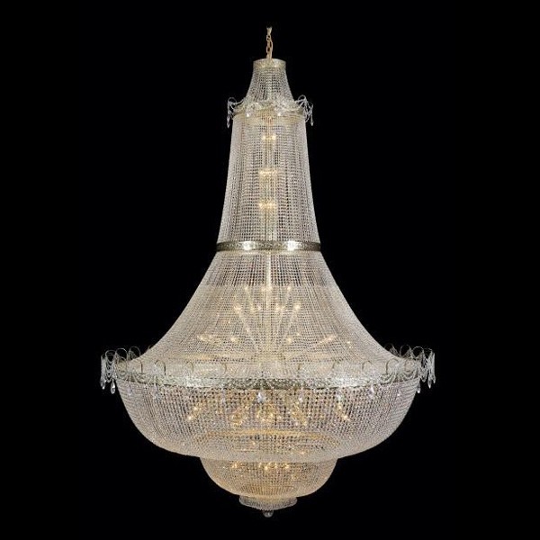 Lustra Imperial cristal Bohemia diametru 200cm, L15 572/ 80/1-A, 3, F 2 floor, Lustre cristal si Corpuri de iluminat suspendate⭐ modele de lux elegante din cristal Stil Exclusive.✅Design Premium Top❗ ➽ www.evalight.ro.  a