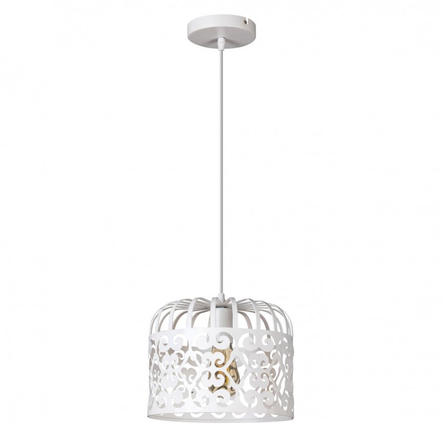 Pendul design clasic ALESSANDRA alb mat 2161 RX, Candelabre clasice / Lustre si Pendule⭐ modele elegante de lux pentru iluminat living, dormitor, bucatarie.✅DeSiGn decorativ unic!❤️Promotii❗ Lustre clasice ➽ www.evalight.ro. Alege oferte la colectii NOI de corpuri de iluminat pt interior în stil clasic, industrial, retro sau vintage, lampi suspendate deosebite de tip suspensii, decorate cu margele cu cristal, abajur textil, de sticla, becuri normale tip lumanare cu filament sau LED, ieftine de calitate la cel mai bun pret. a