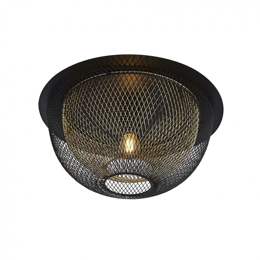 Plafoniera design minimalist industrial Honeycomb 6840BGO SRT, Lustre moderne, LED⭐ modele elegante ieftine si de lux pentru living dormitor, bucatarie si sufragerie.✅DeSiGn decorativ unic!❤️Promotii lampi❗ Magazin online➽ www.evalight.ro. Oferte NOI la corpuri de iluminat pt interior suspendate de tip suspensii, aplicate de tavan sau perete, stil modern retro sau vintage, lustre cu cristale, abajur material textil, lemn, metal, sticla, becuri Edison sau LED, calitate deosebita la cel mai bun pret. a