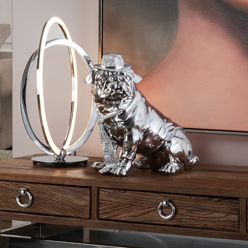 Figurina decorativa caine small size Bulldog Hat SV-841351 , Promotii lustre, reduceri⭐ corpuri de iluminat, mobila si decoratiuni de interior si exterior.⭕Oferte Pret redus online ➽ www.evalight.ro❗ a