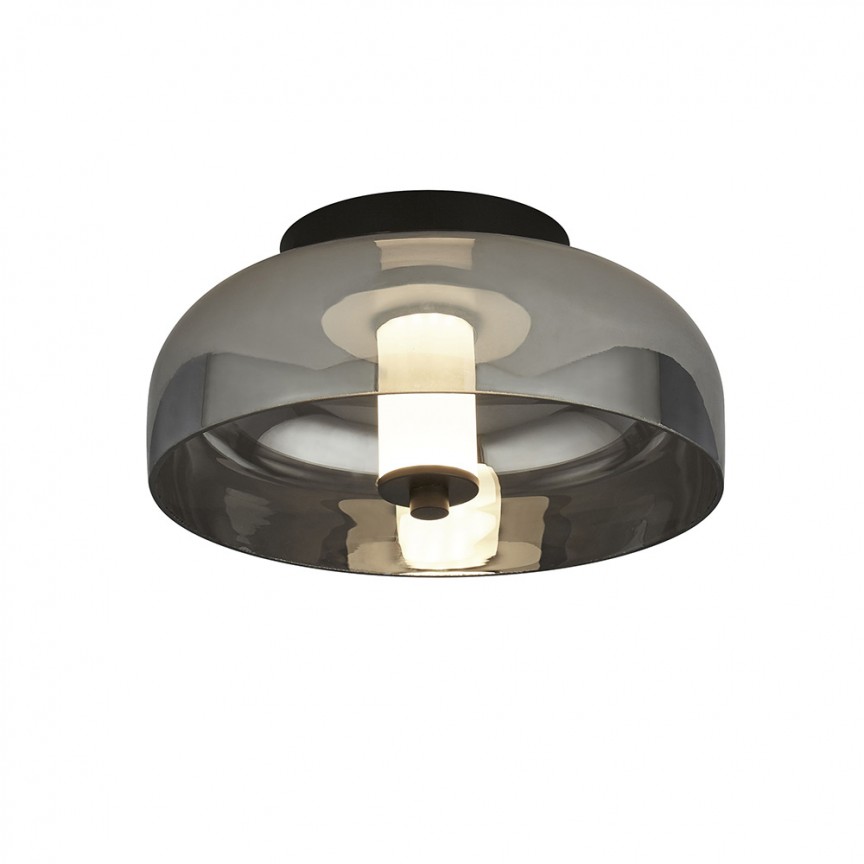 Plafoniera LED, Lustra aplicata design nordic Frisbee 59804-1SM SRT, Candelabre si Lustre moderne elegante⭐ modele clasice de lux pentru living, bucatarie si dormitor.✅ DeSiGn actual Top 2020!❤️Promotii lampi❗ ➽ www.evalight.ro. Oferte corpuri de iluminat suspendate pt camere de interior (înalte), suspensii (lungi) de tip lustre si candelabre, pendule decorative stil modern, clasic, rustic, baroc, scandinav, retro sau vintage, aplicate pe perete sau de tavan, cu cristale, abajur din material textil, lemn, metal, sticla, bec Edison sau LED, ieftine de calitate deosebita la cel mai bun pret. a