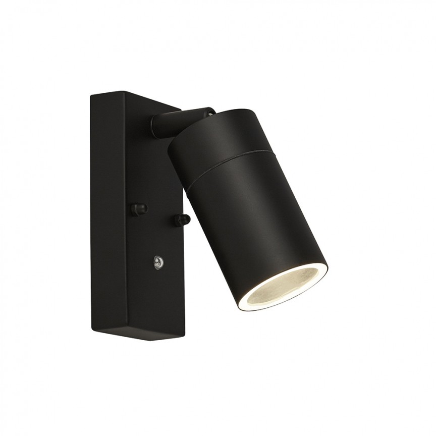 Aplica perete pentru exterior cu senzor de amurg Outdoor 15701BK SRT, Corpuri de iluminat exterior⭐ modele rustice, clasice, moderne pentru gradina, terasa, curte si alei.✅Design decorativ unic!❤️Promotii lampi❗ ➽www.evalight.ro. a