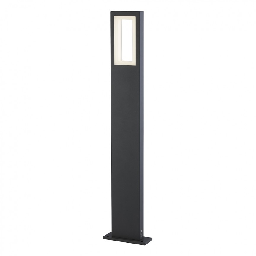 Stalp LED pentru iluminat exterior modern Outdoor H-73cm 2142-730 SRT, Corpuri de iluminat exterior⭐ modele rustice, clasice, moderne pentru gradina, terasa, curte si alei.✅Design decorativ unic!❤️Promotii lampi❗ ➽www.evalight.ro. a