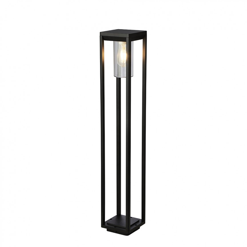 Stalp pentru iluminat exterior clasic industrial Outdoor H-90cm 28731-900 SRT, Corpuri de iluminat exterior⭐ modele rustice, clasice, moderne pentru gradina, terasa, curte si alei.✅Design decorativ unic!❤️Promotii lampi❗ ➽www.evalight.ro. a