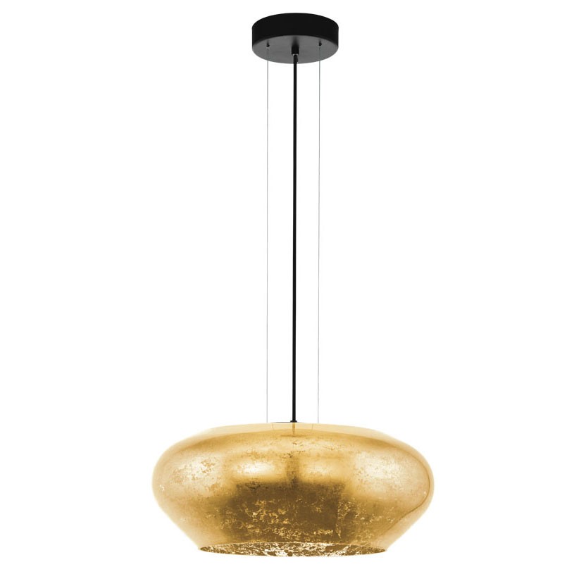 Lustra, Pendul cu sticla aurie PRIORAT 50cm 39595 EL, Promotii lustre, reduceri⭐ corpuri de iluminat, mobila si decoratiuni de interior si exterior.⭕Oferte Pret redus online ➽ www.evalight.ro❗ a