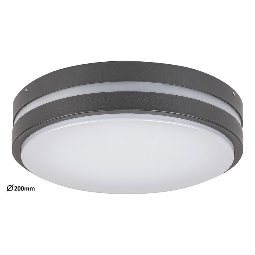 Aplica pentru iluminat exterior moderna IP44, diam:20cm Hamburg 8847 RX, Aplice de exterior moderne, LED⭐ lampi de perete pentru iluminat exterior terasa casa si gradina.✅Design decorativ!❤️Promotii❗ ➽www.evalight.ro. Alege corpuri de iluminat exterior rezistente la apa tip spoturi aplicate pt perete sau tavan, metalice, abajur din sticla cu decor ornamental, bec LED si lumina ambientala, ieftine si de lux, calitate deosebita la cel mai bun pret. a