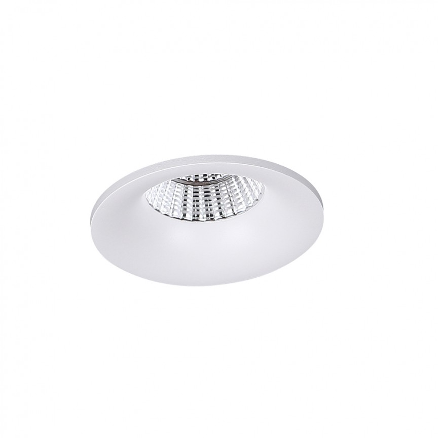 Spot incastrabil tavan fals, LED dimabil, ARYA FIXED alb H0096 MX, Spoturi incastrate tavan / perete, LED⭐ modele moderne pentru baie, living, dormitor, bucatarie, hol.✅Design decorativ unic!❤️Promotii lampi❗ ➽ www.evalight.ro. Alege corpuri de iluminat interior de tip spot-uri incastrabile cu LED, cu lumina calda, alba rece sau neutra, montare in tavanul fals rigips, mobila, pardoseala, beton, ieftine de calitate la cel mai bun pret. a