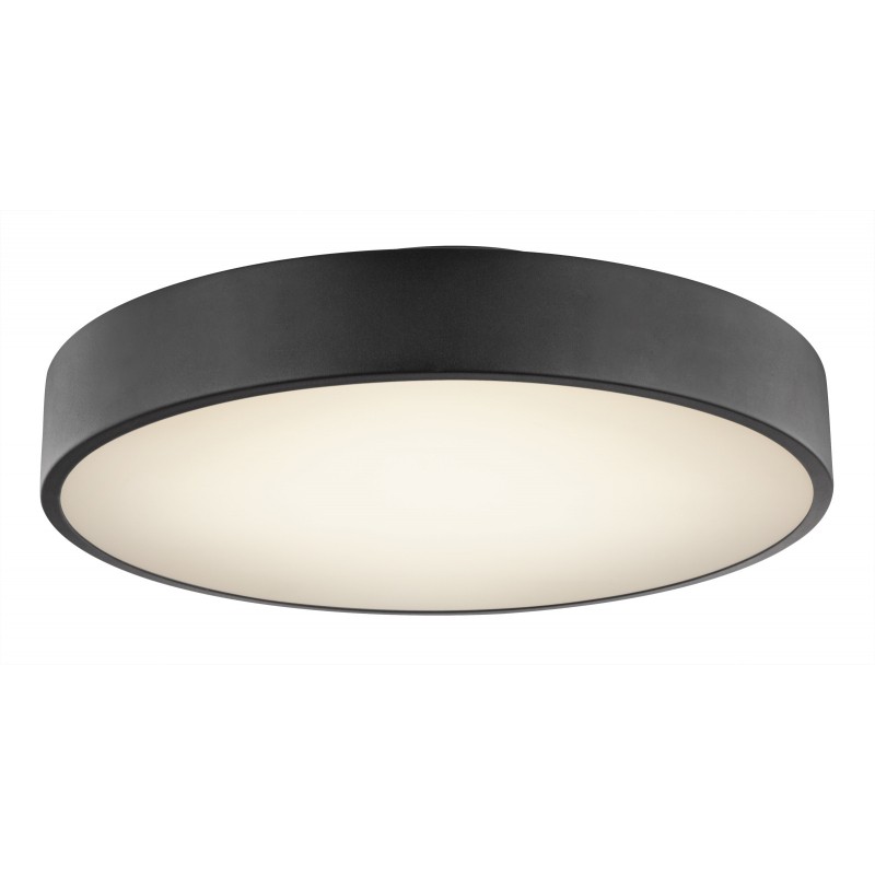 Plafoniera LED dimabila cu telecomanda design modern WISS negru 41744-24S GL, Lustre LED cu telecomanda, dimabile⭐ modele moderne corpuri de iluminat LED cu telecomanda.✅Lampi DeSiGn LED decorativ❗ ➽www.evalight.ro a