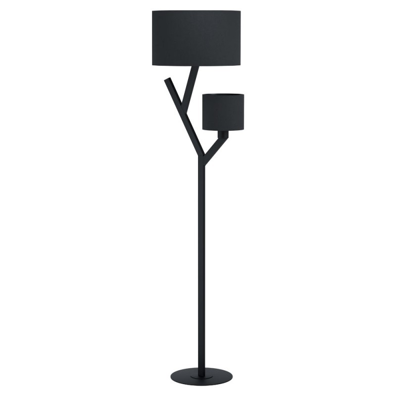 Lampadar modern negru cu 2 brate BALNARIO 39889 EL, Lampadare moderne de podea⭐ modele elegante pentru iluminat camera living dormitor.✅DeSiGn decorativ de lux unic!❤️Promotii lampi❗ ➽www.evalight.ro. Alege corpuri de iluminat de podea pt interior cu reader LED, ieftine de calitate deosebita la cel mai bun pret. a