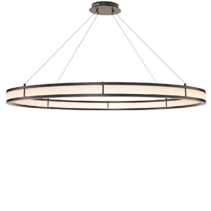 Lustra LUX dimabila, diametru 140cm, Damien XL bronz 114751 HZ, Lustre si corpuri de iluminat pentru casa scarii⭐ candelabre mari elegante de lux, decorate cu cristale, stil modern.✅DeSiGn decorativ unic❗ ➽www.evalight.ro. Alege corpuri de iluminat interior suspendate de tip suspensii, modele potrivite pt HoReCa (hotel, receptie restaurant, pensiune, bar), spatii comerciale sau case spatioase cu tavan înalt, calitate deosebita la cel mai bun pret. a