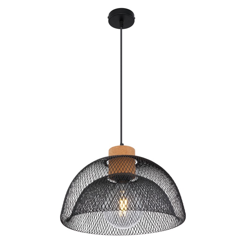 Pendul design modern VITIANO negru 15393 GL, Pendule / Lustre suspendate moderne, LED⭐ modele elegante pentru bucatarie, living dormitor.✅DeSiGn decorativ unic!❤️Promotii lampi❗ ➽www.evalight.ro. Alege corpuri de iluminat suspendate pt interior stil modern, suspensii de tip pendule cu cristale, abajur material textil, lemn, metal, sticla, bec tip lumanare Edison sau LED, ieftine si de lux, calitate deosebita la cel mai bun pret. a