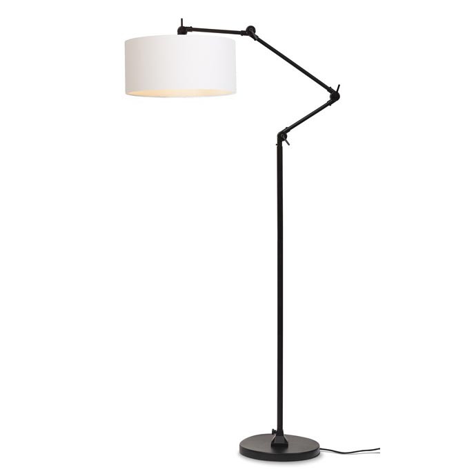 Lampadar modern cu brat articulat Amsterdam abajur alb, Lampadare moderne de podea⭐ modele elegante pentru iluminat camera living dormitor.✅DeSiGn decorativ de lux unic!❤️Promotii lampi❗ ➽www.evalight.ro. Alege corpuri de iluminat de podea pt interior cu reader LED, ieftine de calitate deosebita la cel mai bun pret. a