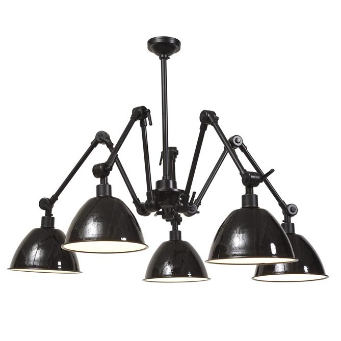 Lustra moderna cu 5 brate articulate Amsterdam abajur metalic negru, Lustre aplicate, moderne⭐ modele elegante pentru living, dormitor, bucatarie sau hol.✅DeSiGn decorativ unic!❤️Promotii lampi❗ ➽www.evalight.ro. Alege corpuri de iluminat interior de tip plafoniera si lustre aplicate de tavan, ieftine de de lux, calitate deosebita la cel mai bun pret. a