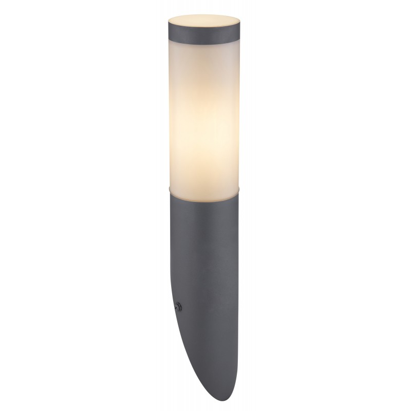 Aplica de perete pentru exterior design modern, IP44 BOSTON antracit 3157A GL, Candelabre si Lustre moderne elegante⭐ modele clasice de lux pentru living, bucatarie si dormitor.✅ DeSiGn actual Top 2020!❤️Promotii lampi❗ ➽ www.evalight.ro. Oferte corpuri de iluminat suspendate pt camere de interior (înalte), suspensii (lungi) de tip lustre si candelabre, pendule decorative stil modern, clasic, rustic, baroc, scandinav, retro sau vintage, aplicate pe perete sau de tavan, cu cristale, abajur din material textil, lemn, metal, sticla, bec Edison sau LED, ieftine de calitate deosebita la cel mai bun pret. a