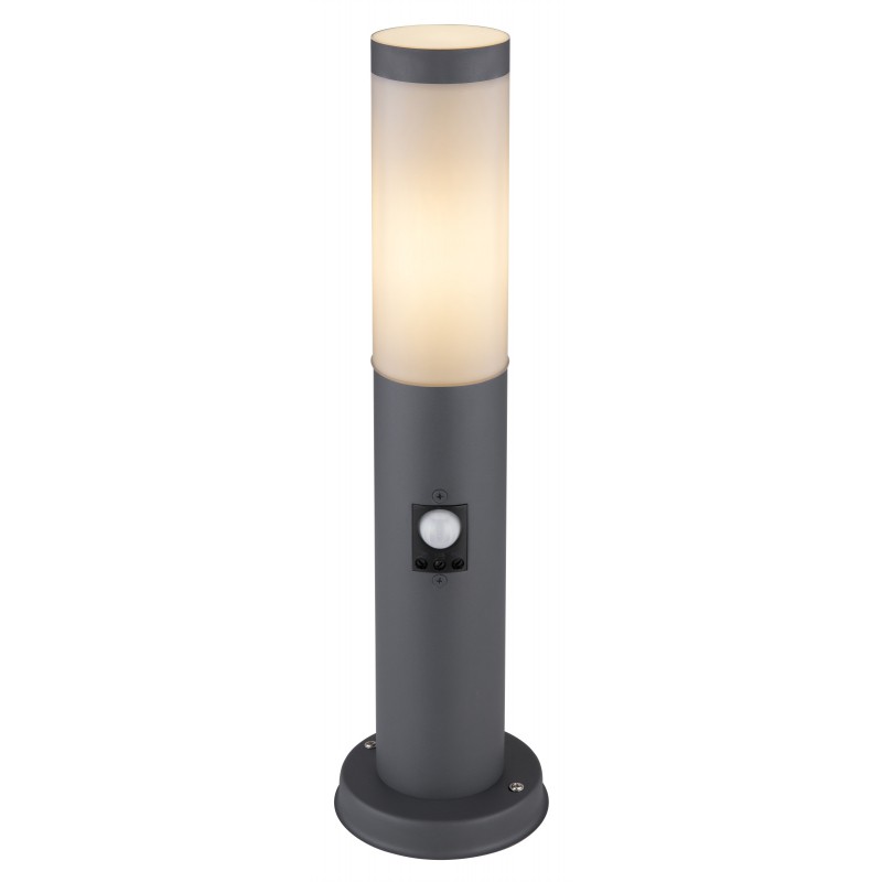 Stalp, lampa pentru exterior design modern cu senzor de miscare, IP44 BOSTON antracit 3158AS GL, Candelabre si Lustre moderne elegante⭐ modele clasice de lux pentru living, bucatarie si dormitor.✅ DeSiGn actual Top 2020!❤️Promotii lampi❗ ➽ www.evalight.ro. Oferte corpuri de iluminat suspendate pt camere de interior (înalte), suspensii (lungi) de tip lustre si candelabre, pendule decorative stil modern, clasic, rustic, baroc, scandinav, retro sau vintage, aplicate pe perete sau de tavan, cu cristale, abajur din material textil, lemn, metal, sticla, bec Edison sau LED, ieftine de calitate deosebita la cel mai bun pret. a