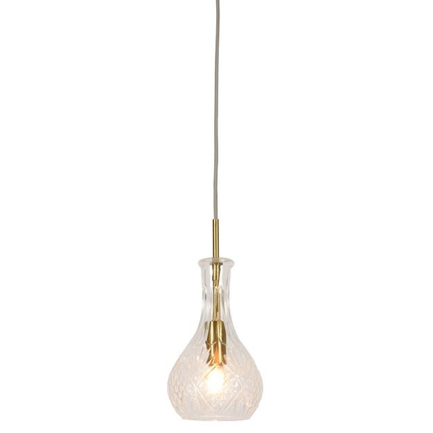 Lustra, Pendul elegant din sticla Brussels transparent/gold, drop, Pendule / Lustre suspendate moderne, LED⭐ modele elegante pentru bucatarie, living dormitor.✅DeSiGn decorativ unic!❤️Promotii lampi❗ ➽www.evalight.ro. Alege corpuri de iluminat suspendate pt interior stil modern, suspensii de tip pendule cu cristale, abajur material textil, lemn, metal, sticla, bec tip lumanare Edison sau LED, ieftine si de lux, calitate deosebita la cel mai bun pret. a