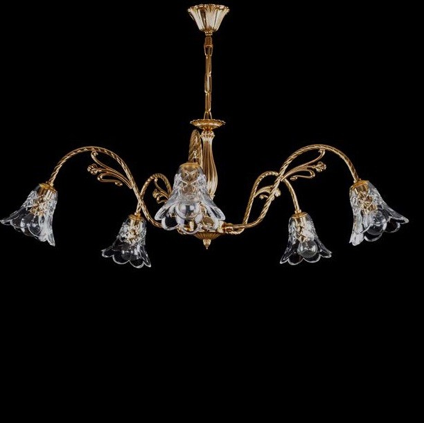 Lustra suspendata deosebita design LUX TULIP 05-CH, Lustre cristal si Corpuri de iluminat suspendate⭐ modele de lux elegante din cristal Stil Exclusive.✅Design Premium Top❗ ➽ www.evalight.ro.  a