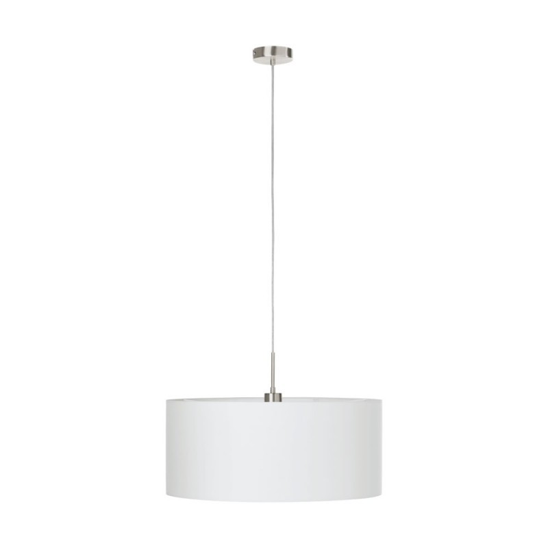 Pendul design modern PASTERI alb, 53cm 31575 EL, Pendule / Lustre suspendate moderne, LED⭐ modele elegante pentru bucatarie, living dormitor.✅DeSiGn decorativ unic!❤️Promotii lampi❗ ➽www.evalight.ro. Alege corpuri de iluminat suspendate pt interior stil modern, suspensii de tip pendule cu cristale, abajur material textil, lemn, metal, sticla, bec tip lumanare Edison sau LED, ieftine si de lux, calitate deosebita la cel mai bun pret. a