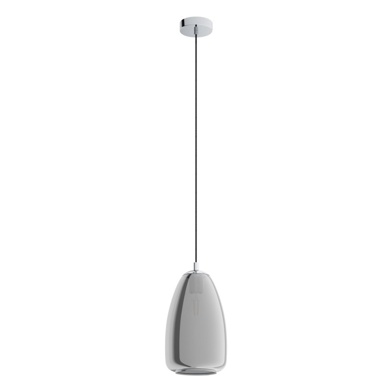 Pendul design modern ALOBRASE crom, diametru 20cm 98615 EL, Pendule / Lustre suspendate moderne, LED⭐ modele elegante pentru bucatarie, living dormitor.✅DeSiGn decorativ unic!❤️Promotii lampi❗ ➽www.evalight.ro. Alege corpuri de iluminat suspendate pt interior stil modern, suspensii de tip pendule cu cristale, abajur material textil, lemn, metal, sticla, bec tip lumanare Edison sau LED, ieftine si de lux, calitate deosebita la cel mai bun pret. a