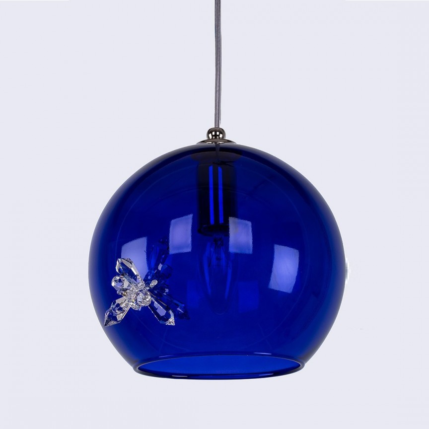 Lustra, Pendul design LUX NIGHT SKY 01-CH, Lustre cristal si Corpuri de iluminat suspendate⭐ modele de lux elegante din cristal Stil Exclusive.✅Design Premium Top❗ ➽ www.evalight.ro.  a