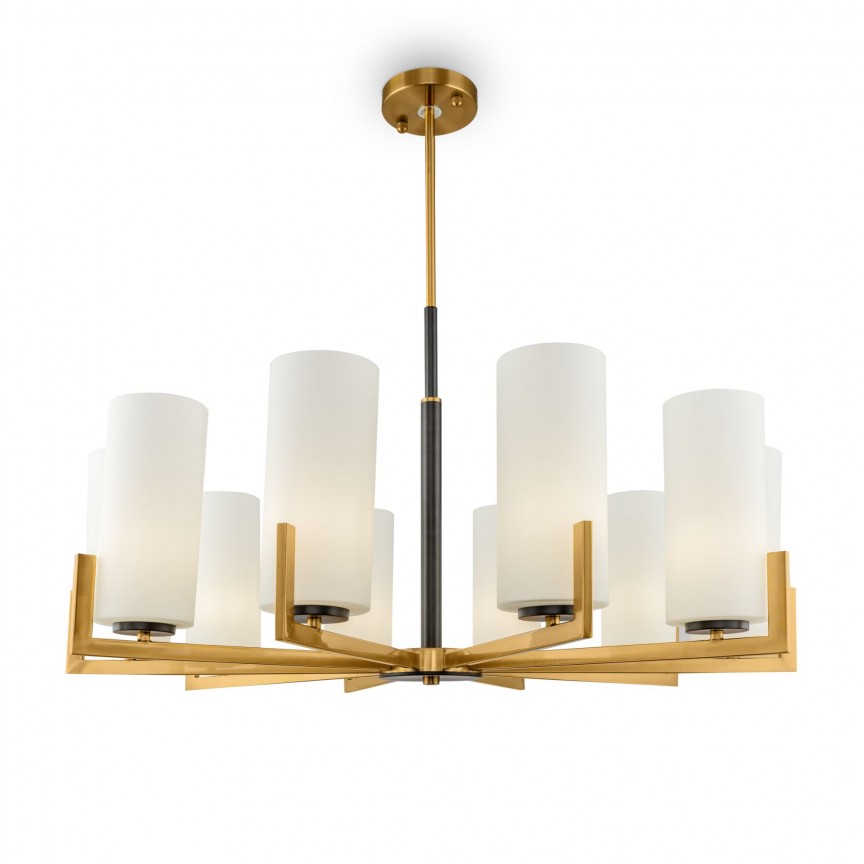 Candelabru 10 brate design modern Fortano MYMOD089PL-10BS , Corpuri de iluminat interior, moderne⭐ modele lustre interior pentru living, dormitor, bucatarie, baie.✅DeSiGn decorativ de lux!❤️Promotii lampi❗ ➽www.evalight.ro. Alege Corpuri de iluminat interior elegante in stil modern, suspendate sau aplicate de tavan si perete, ieftine de calitate deosebita la cel mai bun pret.
 a