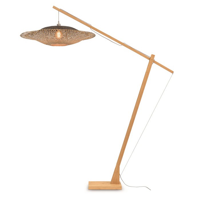 Lampadar din bambus KALIMANTAN orizontal L natur, 87cm, Lampadare moderne de podea⭐ modele elegante pentru iluminat camera living dormitor.✅DeSiGn decorativ de lux unic!❤️Promotii lampi❗ ➽www.evalight.ro. Alege corpuri de iluminat de podea pt interior cu reader LED, ieftine de calitate deosebita la cel mai bun pret. a