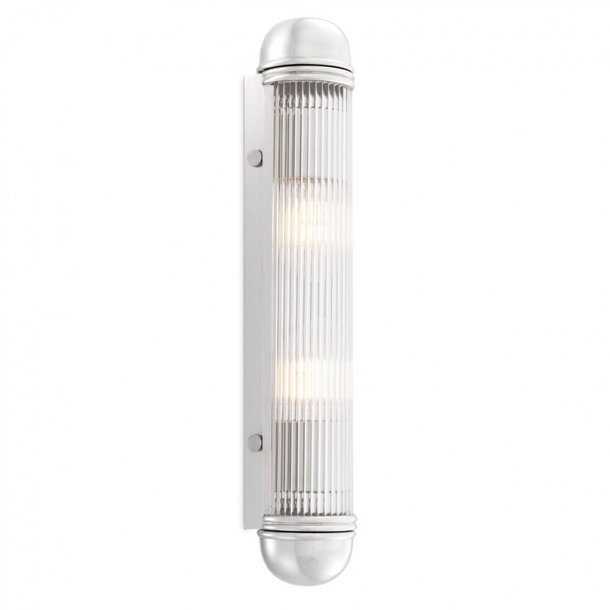 Aplica de perete design LUX Auburn nickel 114442 HZ, Aplice de perete moderne, LED⭐ modele potrivite pentru iluminat living dormitor, bucatarie, hol.✅DeSiGn decorativ actual unic!❤️Promotii lampi❗ ➽www.evalight.ro. Alege corpuri de iluminat interior elegante de tip lustre aplicate de perete si tavan pt camere casa, ieftine si de lux, calitate deosebita la cel mai bun pret. a