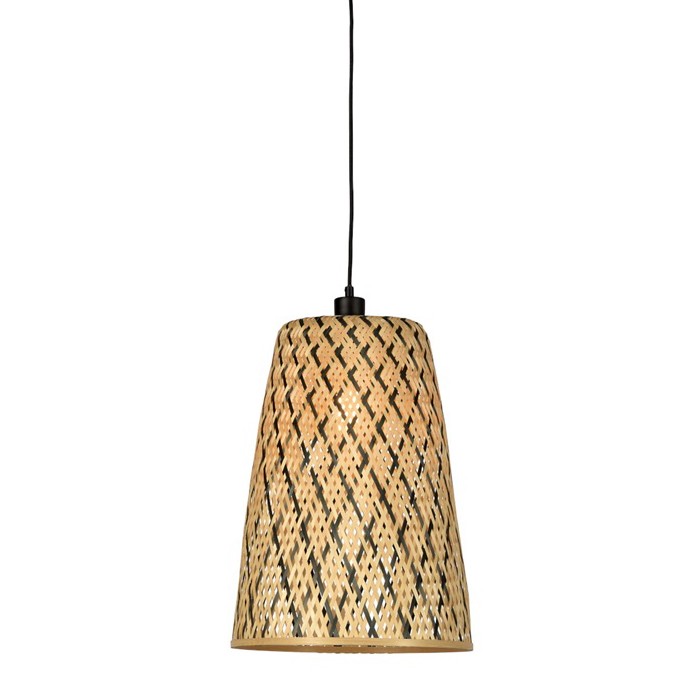 Lustra conica, Pendul din bambus KALIMANTAN Small, Promotii lustre, reduceri⭐ corpuri de iluminat, mobila si decoratiuni de interior si exterior.⭕Oferte Pret redus online ➽ www.evalight.ro❗ a