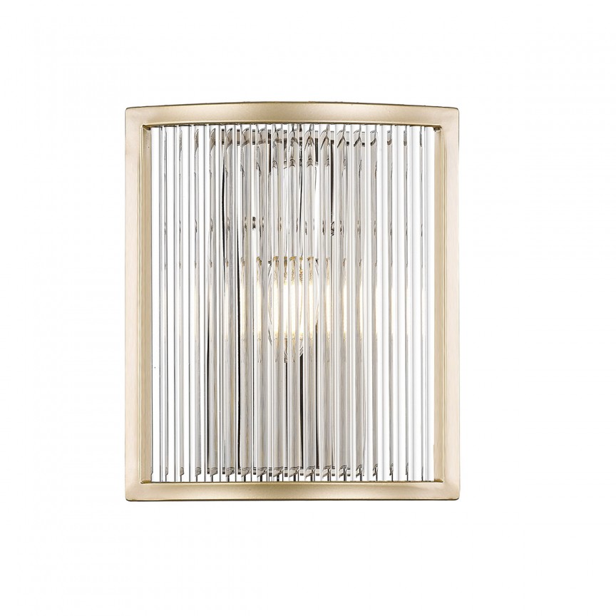 Aplica de perete eleganta design modern SERGIO auriu W0528-01A-V6AC ZL, Candelabre si Lustre moderne elegante⭐ modele clasice de lux pentru living, bucatarie si dormitor.✅ DeSiGn actual Top 2020!❤️Promotii lampi❗ ➽ www.evalight.ro. Oferte corpuri de iluminat suspendate pt camere de interior (înalte), suspensii (lungi) de tip lustre si candelabre, pendule decorative stil modern, clasic, rustic, baroc, scandinav, retro sau vintage, aplicate pe perete sau de tavan, cu cristale, abajur din material textil, lemn, metal, sticla, bec Edison sau LED, ieftine de calitate deosebita la cel mai bun pret. a