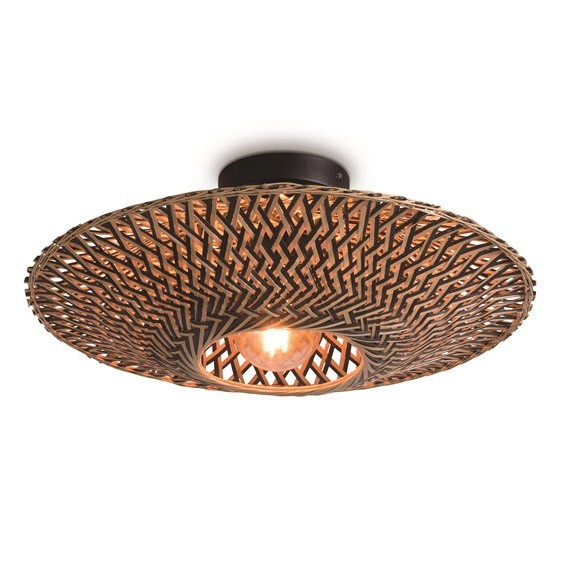 Plafoniera, lustra aplicata din bambus Bali, 44cm BALI/C/4412/BN, Candelabre si Lustre moderne elegante⭐ modele clasice de lux pentru living, bucatarie si dormitor.✅ DeSiGn actual Top 2020!❤️Promotii lampi❗ ➽ www.evalight.ro. Oferte corpuri de iluminat suspendate pt camere de interior (înalte), suspensii (lungi) de tip lustre si candelabre, pendule decorative stil modern, clasic, rustic, baroc, scandinav, retro sau vintage, aplicate pe perete sau de tavan, cu cristale, abajur din material textil, lemn, metal, sticla, bec Edison sau LED, ieftine de calitate deosebita la cel mai bun pret. a