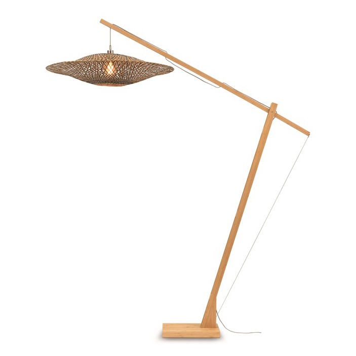 Lampadar din bambus Bali L natur, 87cm, Lampadare moderne de podea⭐ modele elegante pentru iluminat camera living dormitor.✅DeSiGn decorativ de lux unic!❤️Promotii lampi❗ ➽www.evalight.ro. Alege corpuri de iluminat de podea pt interior cu reader LED, ieftine de calitate deosebita la cel mai bun pret. a