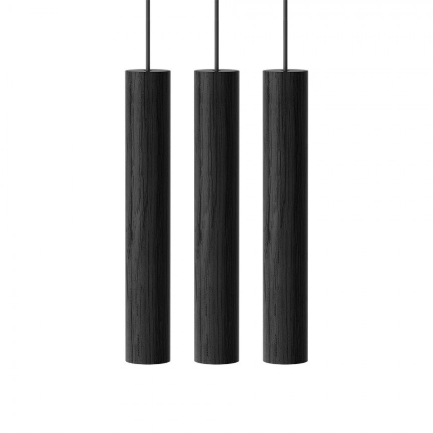 Lustra cu 3 pendule design minimalist din lemn cu spot LED încorporat Chimes 3 - black oak , Corpuri de iluminat interior LED⭐ modele lustre interior LED pentru living, dormitor, bucatarie, baie.✅DeSiGn decorativ de lux!❤️Promotii lampi LED❗ ➽www.evalight.ro. Alege Corpuri de iluminat interior LED elegante in stil modern, suspendate sau aplicate de tavan si perete, ieftine de calitate deosebita la cel mai bun pret. a