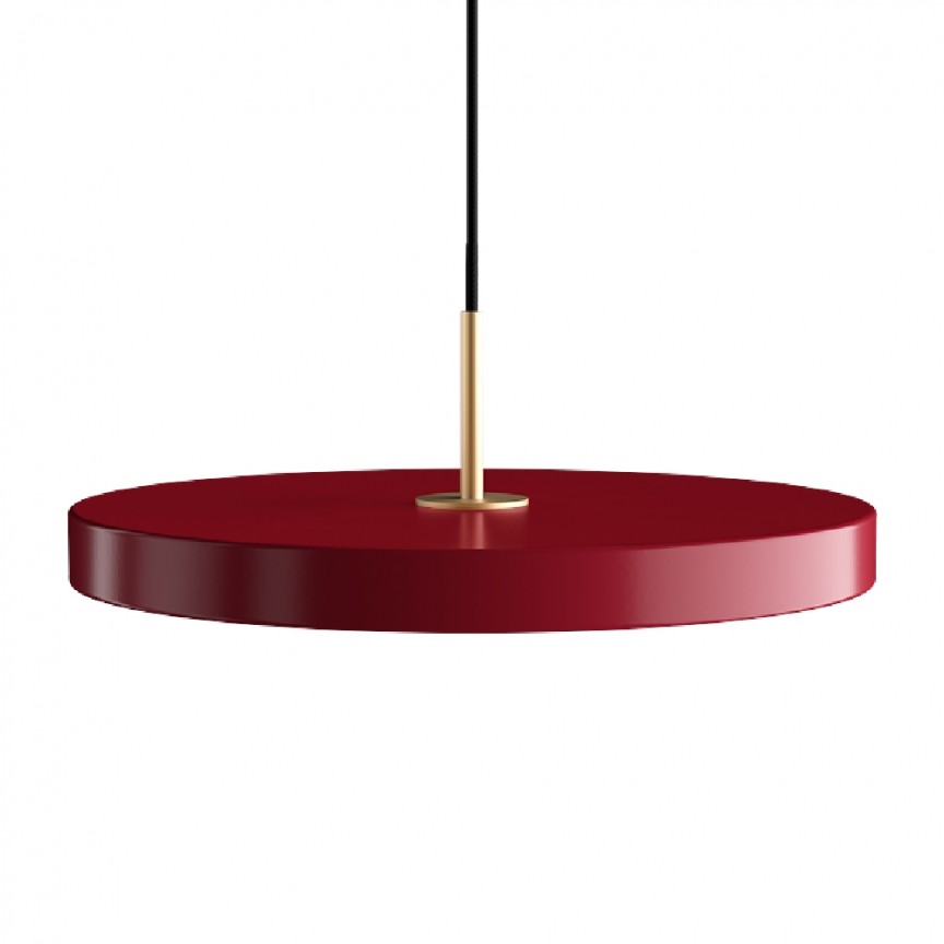 Lustra LED design scandinav Asteria medium - ruby red/ auriu, Corpuri de iluminat interior, moderne⭐ modele lustre interior pentru living, dormitor, bucatarie, baie.✅DeSiGn decorativ de lux!❤️Promotii lampi❗ ➽www.evalight.ro. Alege Corpuri de iluminat interior elegante in stil modern, suspendate sau aplicate de tavan si perete, ieftine de calitate deosebita la cel mai bun pret.
 a