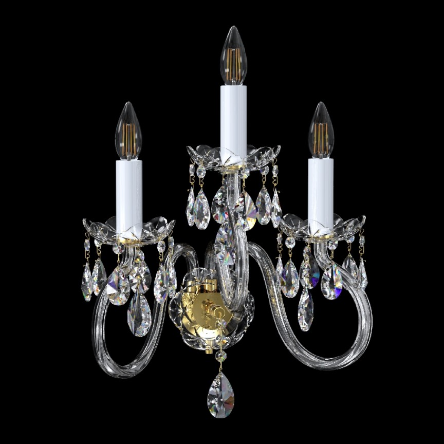 Aplica LUX design modern, Cristal Bohemia Exclusive Miracle, Lustre cristal si Corpuri de iluminat suspendate⭐ modele de lux elegante din cristal Stil Exclusive.✅Design Premium Top❗ ➽ www.evalight.ro.  a