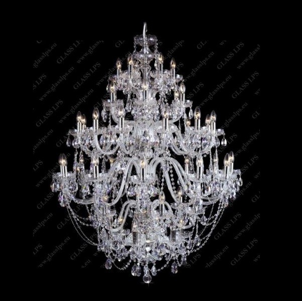 Candelabru XXL cu 48 brate Cristal Bohemia, Candelabre si Lustre moderne elegante⭐ modele clasice de lux pentru living, bucatarie si dormitor.✅ DeSiGn actual Top 2020!❤️Promotii lampi❗ ➽ www.evalight.ro. Oferte corpuri de iluminat suspendate pt camere de interior (înalte), suspensii (lungi) de tip lustre si candelabre, pendule decorative stil modern, clasic, rustic, baroc, scandinav, retro sau vintage, aplicate pe perete sau de tavan, cu cristale, abajur din material textil, lemn, metal, sticla, bec Edison sau LED, ieftine de calitate deosebita la cel mai bun pret. a