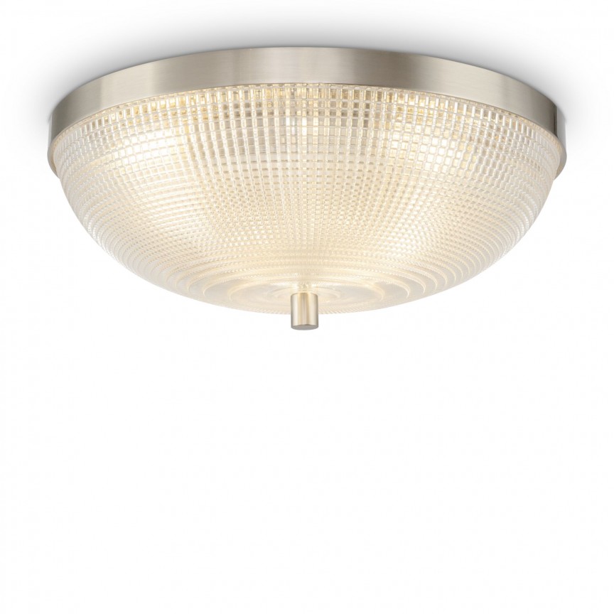 Plafoniera design elegant diametru:30,4cm, Coupe nickel MYC046CL-03N, Lustre si Plafoniere moderne, LED⭐ modele elegante ieftine si de lux pentru iluminat dormitor si living.✅DeSiGn decorativ unic!❤️Promotii lampi❗ ➽www.evalight.ro. Alege oferte corpuri de iluminat interior de tip plafoniere si lustre aplicate de tavan si de perete, calitate deosebita la cel mai bun pret. a