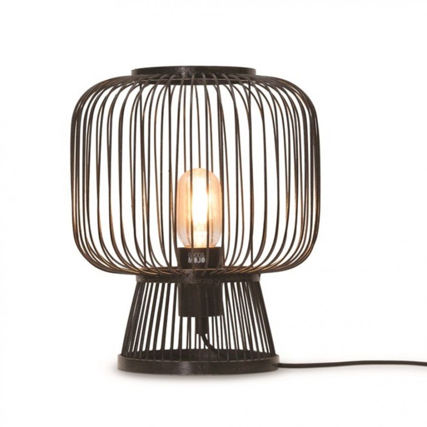 Veioza, lampa de masa eco din bambus Cango negru, 30x26cm, Candelabre si Lustre moderne elegante⭐ modele clasice de lux pentru living, bucatarie si dormitor.✅ DeSiGn actual Top 2020!❤️Promotii lampi❗ ➽ www.evalight.ro. Oferte corpuri de iluminat suspendate pt camere de interior (înalte), suspensii (lungi) de tip lustre si candelabre, pendule decorative stil modern, clasic, rustic, baroc, scandinav, retro sau vintage, aplicate pe perete sau de tavan, cu cristale, abajur din material textil, lemn, metal, sticla, bec Edison sau LED, ieftine de calitate deosebita la cel mai bun pret. a