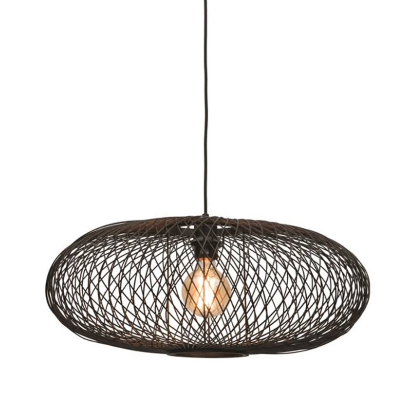 Lustra suspendata din bambus Cango negru, 60x25cm, Pendule living si Lustre pendul, moderne⭐ corpuri suspendate de tip suspensii pentru iluminat living.✅DeSiGn LED decorativ lux!❤️Promotii lampi❗ Magazin online ➽ www.evalight.ro. Oferte corpuri de iluminat camera interior, modele elegante decorate cu cristale, abajur din material textil, lemn, metal, sticla, ieftine de calitate deosebita la cel mai bun pret. a