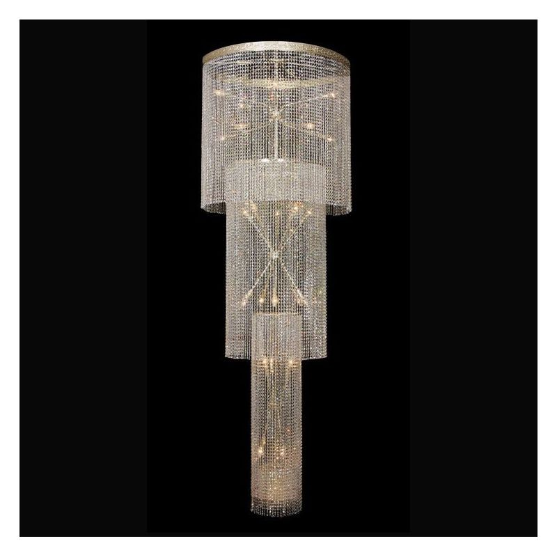 Lustra XL Cristal Bohemia, F 3 floor, Lustre si corpuri de iluminat pentru casa scarii⭐ candelabre mari elegante de lux, decorate cu cristale, stil modern.✅DeSiGn decorativ unic❗ ➽www.evalight.ro. Alege corpuri de iluminat interior suspendate de tip suspensii, modele potrivite pt HoReCa (hotel, receptie restaurant, pensiune, bar), spatii comerciale sau case spatioase cu tavan înalt, calitate deosebita la cel mai bun pret. a