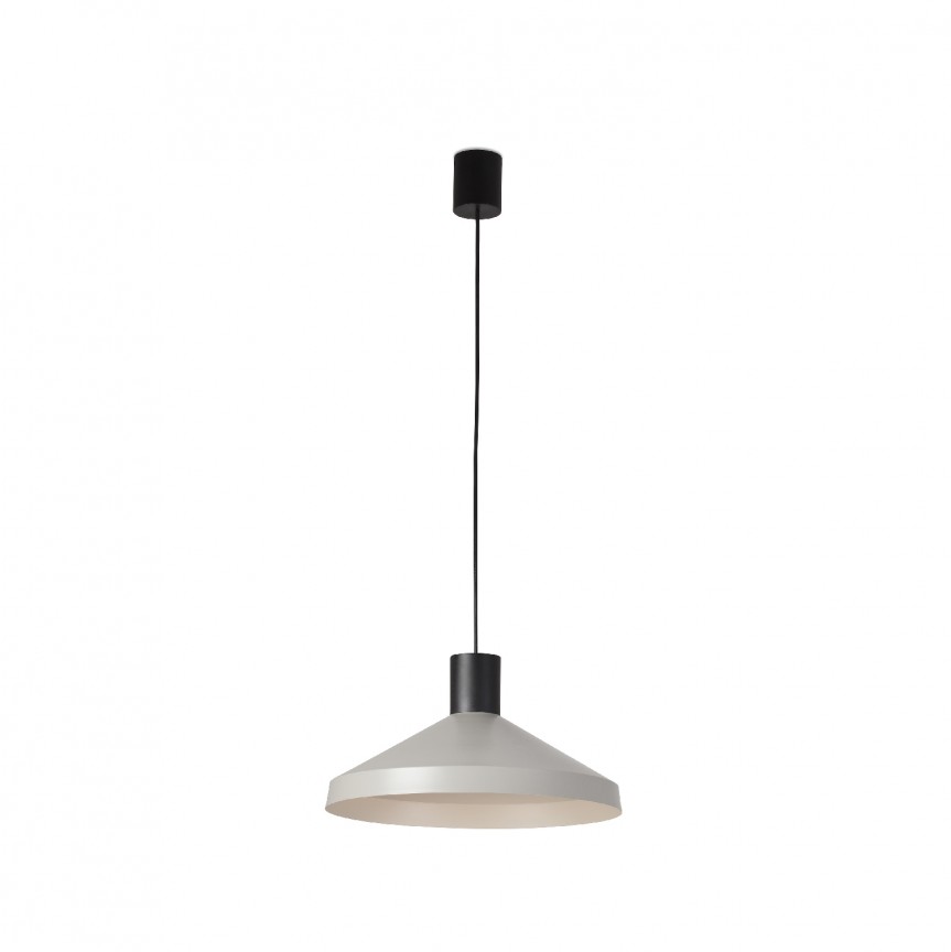 Lustra / Pendul modern design minimalist KOMBO gri Ø40cm , Candelabre si Lustre moderne elegante⭐ modele clasice de lux pentru living, bucatarie si dormitor.✅ DeSiGn actual Top 2020!❤️Promotii lampi❗ ➽ www.evalight.ro. Oferte corpuri de iluminat suspendate pt camere de interior (înalte), suspensii (lungi) de tip lustre si candelabre, pendule decorative stil modern, clasic, rustic, baroc, scandinav, retro sau vintage, aplicate pe perete sau de tavan, cu cristale, abajur din material textil, lemn, metal, sticla, bec Edison sau LED, ieftine de calitate deosebita la cel mai bun pret. a