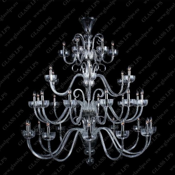 Lustra XXL 36 brate eleganta design LUX, L11 901/36/0, Lustre cristal si Corpuri de iluminat suspendate⭐ modele de lux elegante din cristal Stil Exclusive.✅Design Premium Top❗ ➽ www.evalight.ro.  a