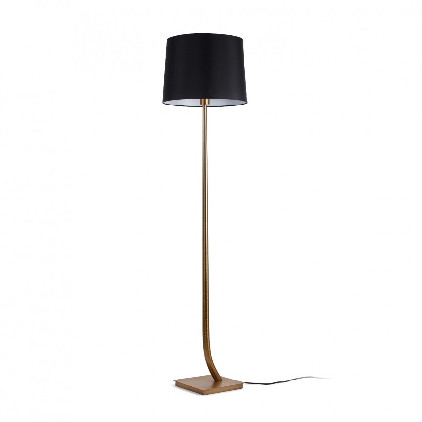 Lampadar / Lampa de podea eleganta design clasic REM bronz/negru, Lampadare moderne de podea⭐ modele elegante pentru iluminat camera living dormitor.✅DeSiGn decorativ de lux unic!❤️Promotii lampi❗ ➽www.evalight.ro. Alege corpuri de iluminat de podea pt interior cu reader LED, ieftine de calitate deosebita la cel mai bun pret. a