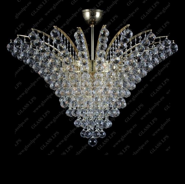 Plafoniera cristal Bohemia diametru 100cm, L17 555/18/4, Lustre cristal si Corpuri de iluminat suspendate⭐ modele de lux elegante din cristal Stil Exclusive.✅Design Premium Top❗ ➽ www.evalight.ro.  a