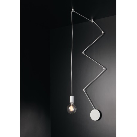 Pendul design modern Habitat alb I-HABITAT-PL1 BCO FE, Pendule / Lustre suspendate moderne, LED⭐ modele elegante pentru bucatarie, living dormitor.✅DeSiGn decorativ unic!❤️Promotii lampi❗ ➽www.evalight.ro. Alege corpuri de iluminat suspendate pt interior stil modern, suspensii de tip pendule cu cristale, abajur material textil, lemn, metal, sticla, bec tip lumanare Edison sau LED, ieftine si de lux, calitate deosebita la cel mai bun pret. a