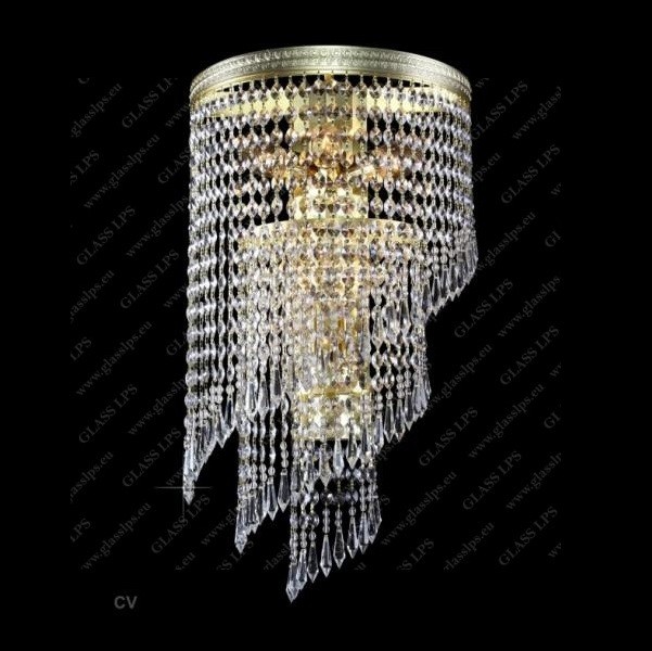 Aplica de perete cristal Bohemia N25 512/03/3, Candelabre si Lustre moderne elegante⭐ modele clasice de lux pentru living, bucatarie si dormitor.✅ DeSiGn actual Top 2020!❤️Promotii lampi❗ ➽ www.evalight.ro. Oferte corpuri de iluminat suspendate pt camere de interior (înalte), suspensii (lungi) de tip lustre si candelabre, pendule decorative stil modern, clasic, rustic, baroc, scandinav, retro sau vintage, aplicate pe perete sau de tavan, cu cristale, abajur din material textil, lemn, metal, sticla, bec Edison sau LED, ieftine de calitate deosebita la cel mai bun pret. a